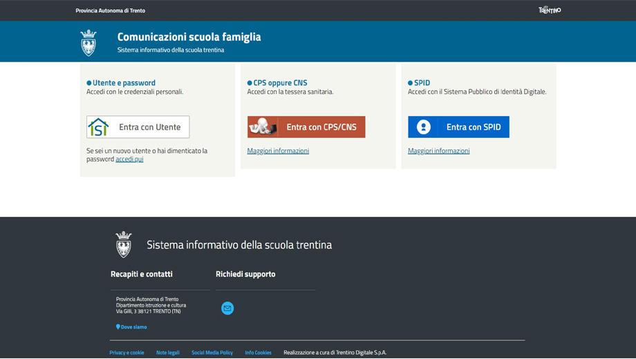 Registro Elettronico Schede Informative Il Portale Della Scuola In Trentino Vivoscuola